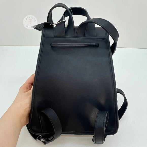 NEW Vintage Coach Daypack Backpack 9960 Black Nickel Hardware 2006 India main image 5